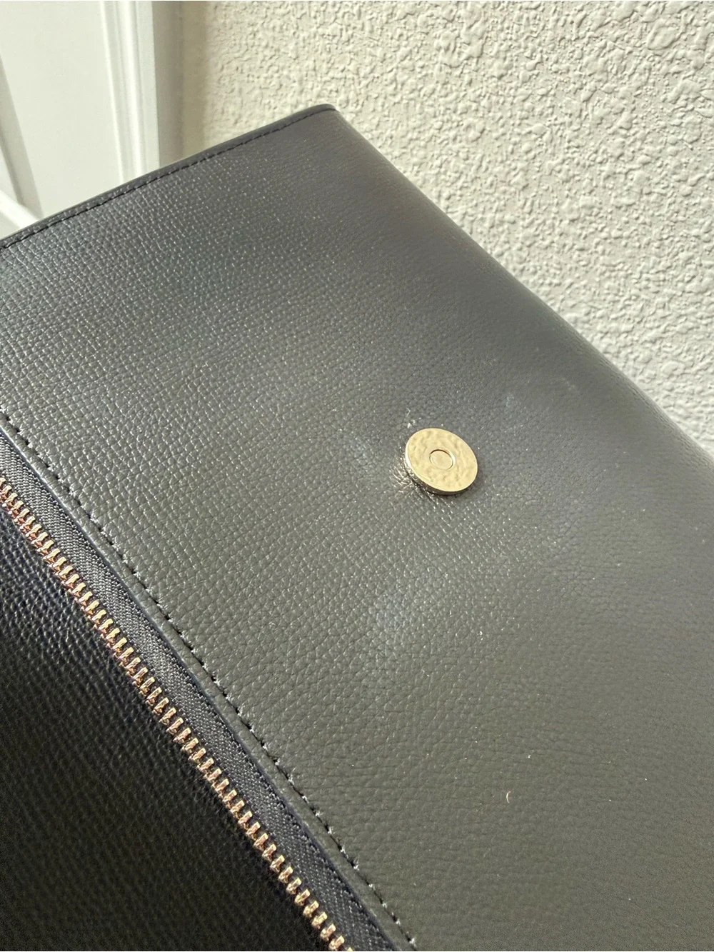 kate spade Black Leather Top-Handle Satchel